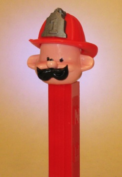 Pictured is a 1970's Fireman Pez Dispenser.